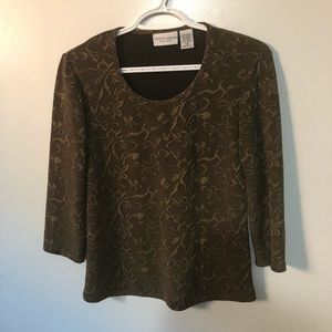 Jaclyn Smith classic dressy top